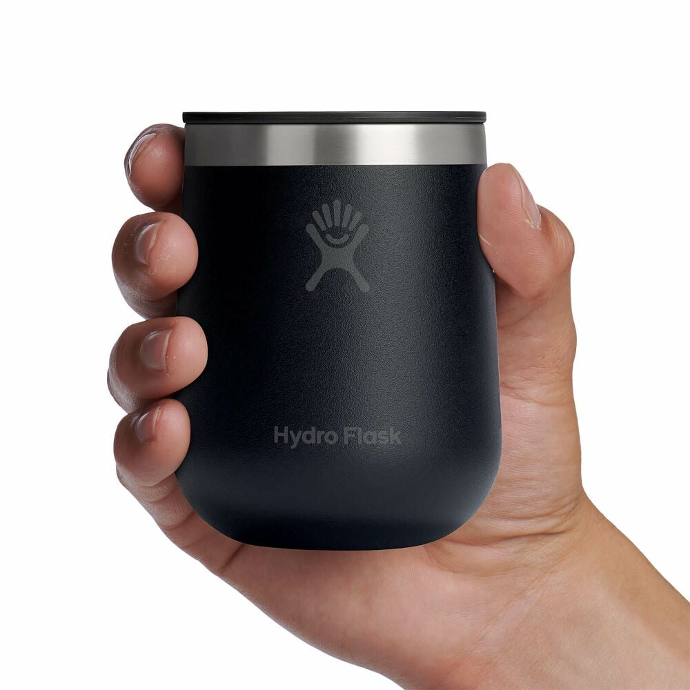 10 oz Wine Tumbler - Black